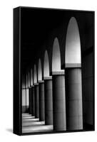 Arches and Columns 1-John Gusky-Framed Stretched Canvas