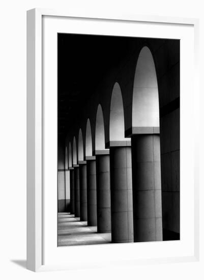 Arches and Columns 1-John Gusky-Framed Photographic Print