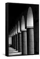 Arches and Columns 1-John Gusky-Framed Stretched Canvas