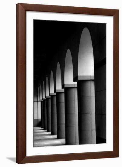 Arches and Columns 1-John Gusky-Framed Photographic Print