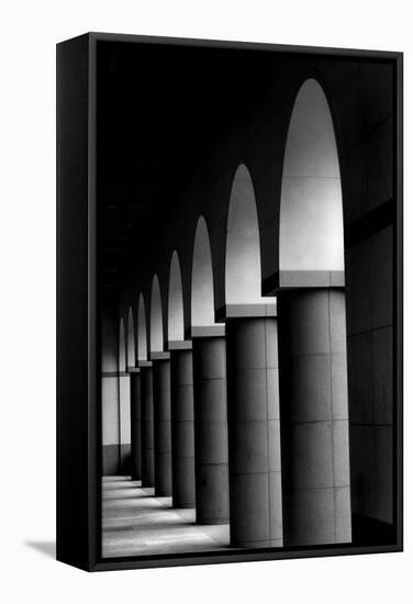 Arches and Columns 1-John Gusky-Framed Stretched Canvas