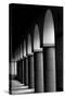 Arches and Columns 1-John Gusky-Stretched Canvas
