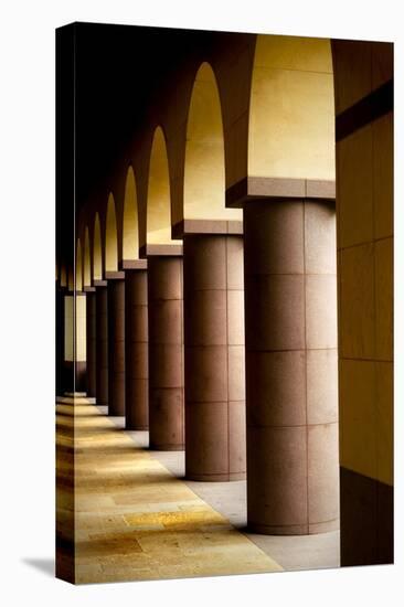 Arches and Columns 2-John Gusky-Stretched Canvas