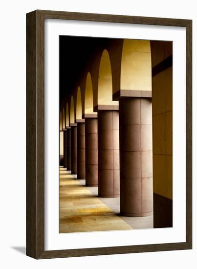 Arches and Columns 2-John Gusky-Framed Photographic Print