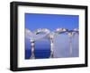 Arches and Sheets of Transparent Gauze Along the Malecon Boardwalk, Puerto Vallarta, Mexico-Nancy & Steve Ross-Framed Photographic Print