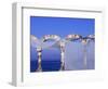 Arches and Sheets of Transparent Gauze Along the Malecon Boardwalk, Puerto Vallarta, Mexico-Nancy & Steve Ross-Framed Photographic Print