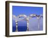 Arches and Sheets of Transparent Gauze Along the Malecon Boardwalk, Puerto Vallarta, Mexico-Nancy & Steve Ross-Framed Photographic Print