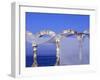 Arches and Sheets of Transparent Gauze Along the Malecon Boardwalk, Puerto Vallarta, Mexico-Nancy & Steve Ross-Framed Photographic Print