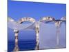Arches and Sheets of Transparent Gauze Along the Malecon Boardwalk, Puerto Vallarta, Mexico-Nancy & Steve Ross-Mounted Photographic Print