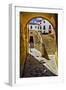 Arches beside the Church Mayor of Santa Mar a de la Encarnacion, Alhama de Granada, Granada Prov...-Panoramic Images-Framed Photographic Print