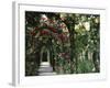 Arches Covered with Roses, Generalife Gardens, Alhambra, Granada-Nedra Westwater-Framed Photographic Print