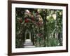 Arches Covered with Roses, Generalife Gardens, Alhambra, Granada-Nedra Westwater-Framed Photographic Print