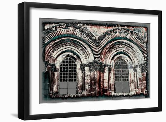 Arches, from the Series Church of the Holy Sepulchre, 2016-Joy Lions-Framed Giclee Print