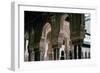 Arches in the Court of the Lions at Alhambra, 14th Century-CM Dixon-Framed Photographic Print