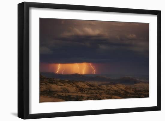 Arches Light Show-Darren White Photography-Framed Premium Photographic Print