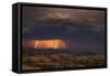 Arches Light Show-Darren White Photography-Framed Stretched Canvas