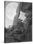 Arches Moon Shadow-Gordon Semmens-Stretched Canvas