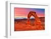 Arches National Park Delicate Arch Sunset in Moab Utah USA Photo Mount-holbox-Framed Photographic Print