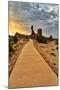 Arches National Park evening light. USA, Utah-Terry Eggers-Mounted Photographic Print