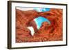 Arches National Park, Utah - Daytime Blue Sky-Lantern Press-Framed Art Print