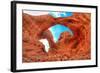 Arches National Park, Utah - Daytime Blue Sky-Lantern Press-Framed Art Print