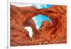 Arches National Park, Utah - Daytime Blue Sky-Lantern Press-Framed Art Print