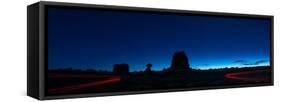 Arches Natl Park At Night-Steve Gadomski-Framed Stretched Canvas