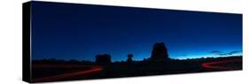 Arches Natl Park At Night-Steve Gadomski-Stretched Canvas