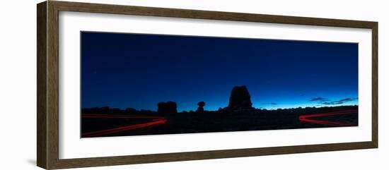 Arches Natl Park At Night-Steve Gadomski-Framed Photographic Print