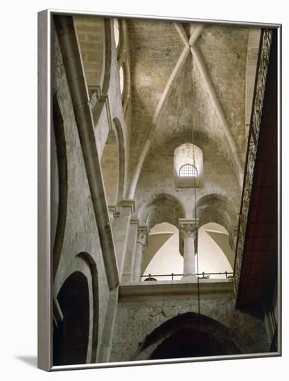 Arches of Virgin in Basilica of Holy Sepulchre or Church of Resurrection, Old City of Jerusalem-null-Framed Photographic Print