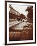 Arches over the District Railway Exposed During Tramway Electricification, London, 1906-null-Framed Photographic Print