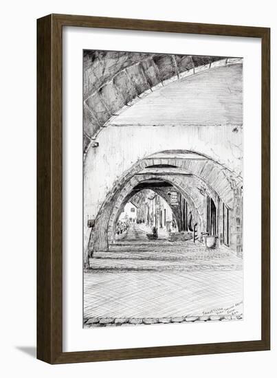 Arches, Sauveterre, France, 2010-Vincent Alexander Booth-Framed Giclee Print