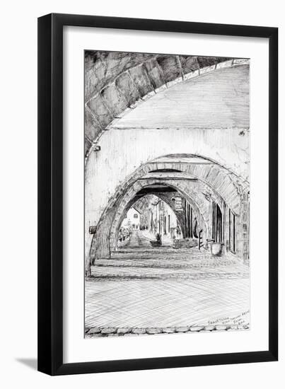 Arches, Sauveterre, France, 2010-Vincent Alexander Booth-Framed Giclee Print