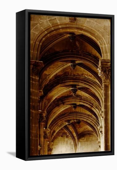 Arches St Eustache I-Kathy Mansfield-Framed Stretched Canvas