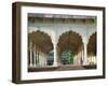 Arches, the Red Fort, Agra, Unesco World Heritage Site, Uttar Pradesh State, India, Asia-Occidor Ltd-Framed Photographic Print