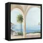 Arches with the View-Allison Pearce-Framed Stretched Canvas
