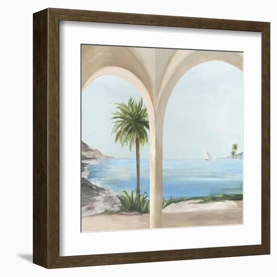 Arches with the View-Allison Pearce-Framed Art Print