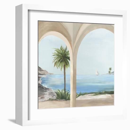 Arches with the View-Allison Pearce-Framed Art Print