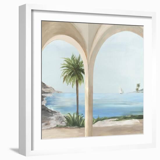 Arches with the View-Allison Pearce-Framed Art Print