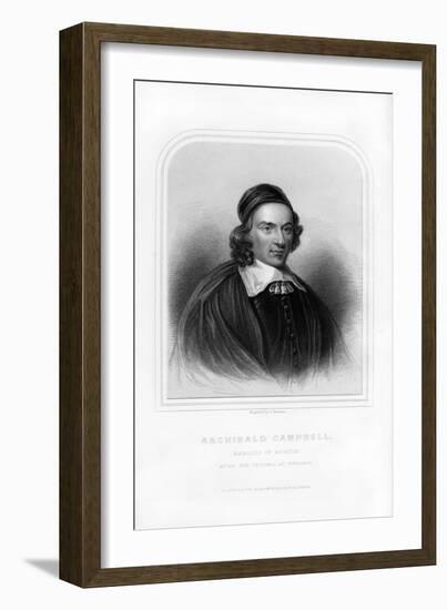 Archibald Campbell, 1st Marquess of Argyll, Scottish Statesman-S Freeman-Framed Giclee Print