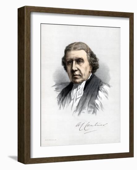 Archibald Campbell Tait, Archbishop of Canterbury, C1890-Petter & Galpin Cassell-Framed Giclee Print