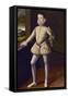 Archiduque Wenzel De Austria-1574-Alonso Sanchez Coello-Framed Stretched Canvas