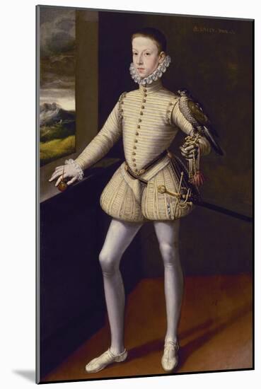 Archiduque Wenzel De Austria-1574-Alonso Sanchez Coello-Mounted Giclee Print