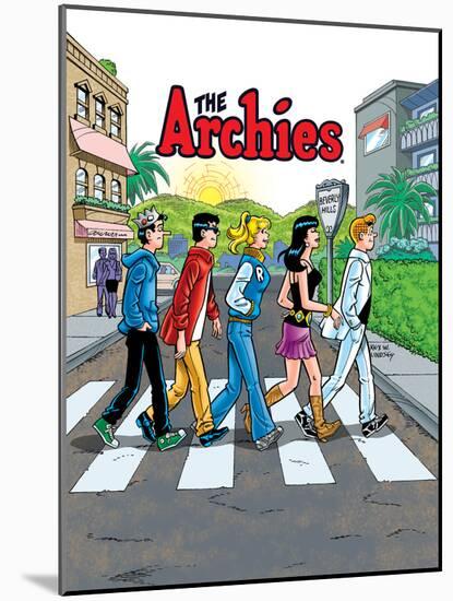 Archie Comics Cover: Archie Digest No.250 The Archies-Rex Lindsey-Mounted Poster