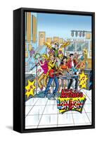 Archie Comics Cover: Archie Digest No.257 The Archies-Rex Lindsey-Framed Stretched Canvas