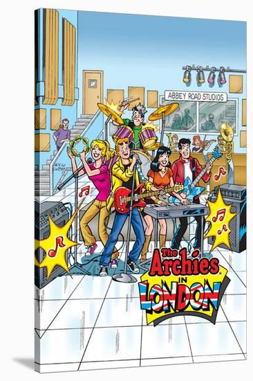 Archie Comics Cover: Archie Digest No.257 The Archies-Rex Lindsey-Stretched Canvas