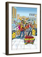 Archie Comics Cover: Archie Digest No.257 The Archies-Rex Lindsey-Framed Art Print