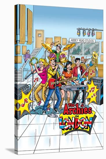 Archie Comics Cover: Archie Digest No.257 The Archies-Rex Lindsey-Stretched Canvas