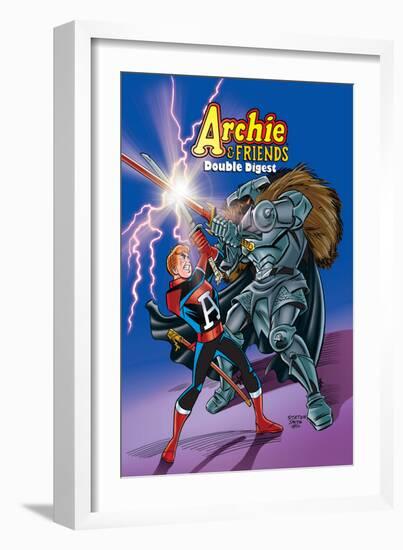 Archie Comics Cover: Archie & Friends Double Digest No.5 Adventures In The Wonder Realm-Joe Stanton-Framed Art Print