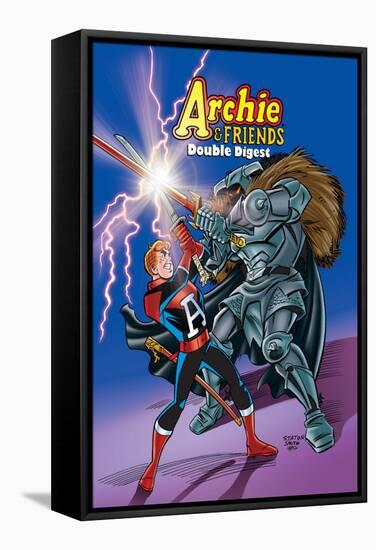 Archie Comics Cover: Archie & Friends Double Digest No.5 Adventures In The Wonder Realm-Joe Stanton-Framed Stretched Canvas